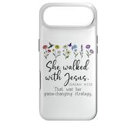 She Walked with Jesus That Was Her Game Changing Strategy Case for iPhone Air