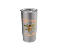 She was A Fairy Meme, Funny Cat Meme Gift Stainless Steel Insulated Tumbler