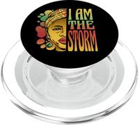 She Whispered Back I am the Storm Black History Month PopSockets PopGrip for MagSafe