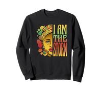 She Whispered Back I am the Storm Black History Month Sweatshirt