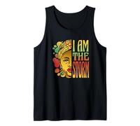 She Whispered Back I am the Storm Black History Month Tank Top