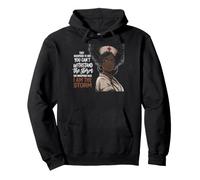 She Whispered Back I Am The Storm Black Women Nurse Melanin Pullover Hoodie