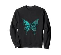 She Whispered Back I Am The Storm Butterfly Empowerment Sweatshirt