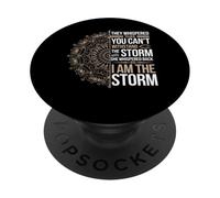 She Whispered Back I Am the Storm Design PopSockets Adhesive PopGrip