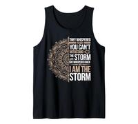 She Whispered Back I Am The Storm Design Tank Top