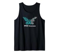 She Whispered Back I Am The Storm PTSD Awareness Tank Top