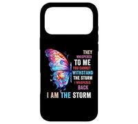 She Whispered I Am The Storm, African Inspirational Peace Case for iPhone 17 Pro Max