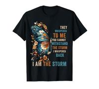She Whispered I Am The Storm, African Inspirational Peace Value Graphic T-Shirt