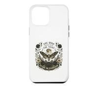 She Who Walks With The Night Gothic Moth Art Case for iPhone 12 Pro Max