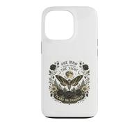 She Who Walks With The Night Gothic Moth Art Case for iPhone 13 Pro