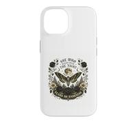 She Who Walks With The Night Gothic Moth Art Case for iPhone 14