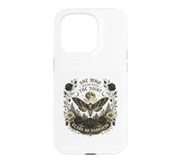 She Who Walks With The Night Gothic Moth Art Case for iPhone 15 Pro