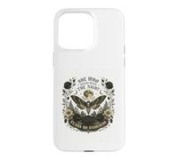 She Who Walks With The Night Gothic Moth Art Case for iPhone 15 Pro Max