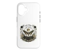 She Who Walks With The Night Gothic Moth Art Case for iPhone 16