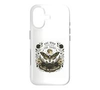 She Who Walks With The Night Gothic Moth Art Case for iPhone 17