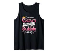 She Wore a Crown and Came Down in a Bubble Doug Tank Top