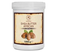 Shea Butter 1000g - Butyrospermum Parkii - Karite - Body Butter - Refined - Sheabutter for Beauty Care - Massage - Body Moisture - Lip Care - Hand & Nail Care - Hair Care