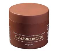 Shea Butter Body Butter Organic,115ml, 48H Hydrating Dry Skin,Lasting Moisture&Soothe Cream, Scented Moisturiser Cream, Non-Greasy Fast Absorbing For Men & Women