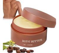 Shea Butter Body Butter, Organic Body Moisturiser for Men, Hydrating Body Butter with Jojoba Oil, Body Lotion for Dry Skin, Lasting Moisture&Soothe Cream,Gift for Father, Husband, Boyfriend (1PC, 1PC)
