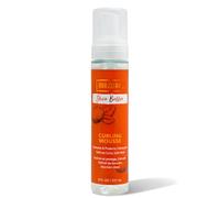 Shea Butter Curling Mousse 236ml - Lightweight Leave-In Curl Definer for Curly & Textured Hair, Hydrating Frizz Control, Soft Hold, Detangling Care for Bouncy, Shiny Hair, Styling Support-Mazuri