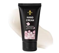 Shea Butter Hand Cream Enriched with Shea Butter, Cocoa Butter & Avocado Oil Deep Moisturizing 98% Readily Biodegradable Luxury, Non-Greasy, Fast Absorbing Hand Care for All skin Types (50ml)
