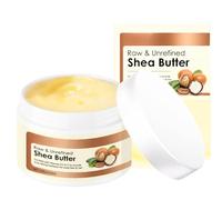 Shea Butter Organic, 120g Raw & Unrefined Shea Butter Body Moisturiser - 120g for Dry Skin, Face & Hair | Vegan, Vitamin A,E,C Enriched | Deeply Nourishes, Soothes, and Softens Long Lasting Hydration