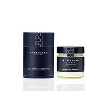 Shea Butter Raw Body Butter with Raw Coconut Oil Moisturiser for Dry Skin Whipped for hair Unrefined, Hair Moisturiser (Mix) (200ml)