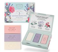 Shea Butter Soap Gift Set 3x100g - Rose Lavender Cotton - Panier des Sens