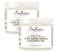 Shea Moisture 100% Extra-Virgin Coconut Oil 15oz Head-To-Toe (2 Pack)