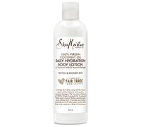 Shea Moisture 100% Virgin Coconut Oil Daily Hydration Body Lotion, with Coconut Milk and Acacia Senegal, to Soften and Restore 384 ml