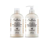 Shea Moisture 100% Virgin Coconut Oil Daily Hydration Shampoo 384ml and Conditioner 384ml