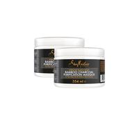 Shea Moisture African Black Soap Bamboo Charcoal Purification 'masque' 354Ml, 2Pk In White White One Size