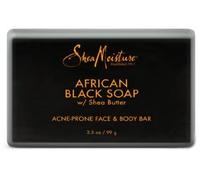 SHEA MOISTURE African Black Soap Face & Body Bar, 3.5 Oz