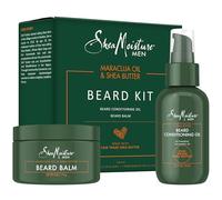 Shea Moisture Beard Oil & Balm Grooming Kit For Men, Organic All natural Maracuja & Shea Oils, Beard Conditioning Oil, 3.2 Ounce & Beard Balm, 4 Ounce. Moisturize & Soften