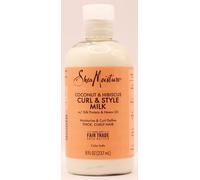 Shea Moisture Coconut and Hibiscus Curl and Shine Gel Style Milk 254ml x2