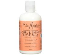 Shea Moisture Coconut & Hibiscus Curl & Style Hair Styling Milk sulphate free and colour safe for thick, curly hair 254 ml