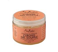 Shea Moisture Coconut & Hibiscus Curling Gel Soufflé no silicones or sulphates for thick, curly hair 326 ml