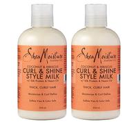 Shea Moisture Coconut and Hibiscus Curl & Shine Gel Style Milk 254ml Double