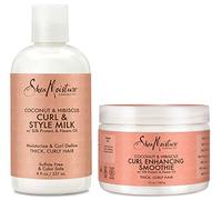 Shea Moisture / Coconut and Hibiscus / Curl & Style Milk / Curl Enhancing Smoothie / Gift Set / Deal