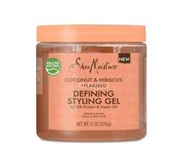 Defining Styling Gel, Coconut & Hibiscus + Flaxseed, 15 oz (425 g), SheaMoisture