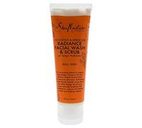 Shea Moisture Coconut and Hibiscus Radiance Facial Wash Scrub, 4 oz