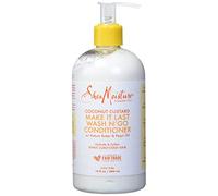 Shea Moisture Coconut Custard Make It Last Wash N Go Conditioner 13Oz