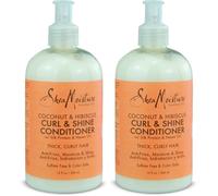 Shea Moisture Coconut & Hibiscus Curl & Shine Conditioner 384ml X 2