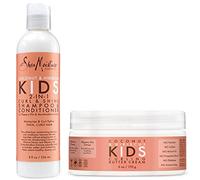 Shea Moisture Coconut & Hibiscus Kids Combo Pack - Includes Kids Curling Butter Cream, 6 Oz & Kids Curl & Shine 2-in-1 Shampoo & Conditioner, 8 Oz