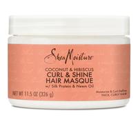 Shea Moisture Coconut & Hibiscus Curl & Shine Hair Masque 12 oz/340g