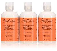 Shea Moisture Curl And Style Milk 8oz Coconut & Hibiscus (3 Pack)
