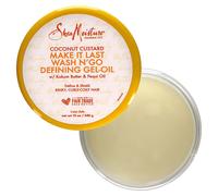 Shea Moisture Coconut Custard Make It Last Wash N Go Defining Gel Oil For Unisex 2.2 oz Gel