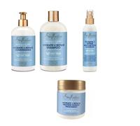 Shea Moisture hydrate and repair shampoo,conditioner, Leave In & Power Treatment
