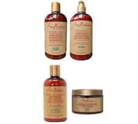 Shea Moisture Manuka Honey&Mafura Oil Shampoo,Conditioner,Leave-in Milk&Masque.