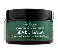 Shea Moisture Maracuja Oil & Shea Butter Beard Balm Shape-Smooth & Define by for Men - 4 oz Balm